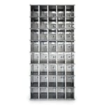 View 36-Door Rear-Loading Private Horizontal Mailbox